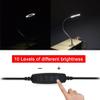 LJSM Lab Microscope Slides Flexible Soldering Iron Clip USB 3X Illuminated Magnifying Glass Lighting Table Clamp Repairing Helping Magnifier Welding Loupe Microscope Parts view 4