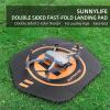 55cm Drone Foldable Landing Pad Double-sided Color Leather Aircraft Parking Mat,Compatible for DJI AVATA/Mini 3 Pro/Air 2/Mavic 3 Pro Drone view 4