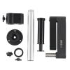 LJSM Lab Microscope Slides Adjustable Articulating Pillar Bracket 76mm Stereo Microscopio Holder 50mm Microscope Parts(A) view 2