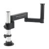 LJSM Lab Microscope Slides Adjustable Articulating Pillar Bracket 76mm Stereo Microscopio Holder 50mm Microscope Parts(A) view 3