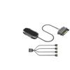 ARGB Controller 5V 3pin to SATA Power Supply RGB Controller 3PIN Hub for Computer CPU Case Cool Fan L*/ED Light Radiator(Black 3 in 1) view 1