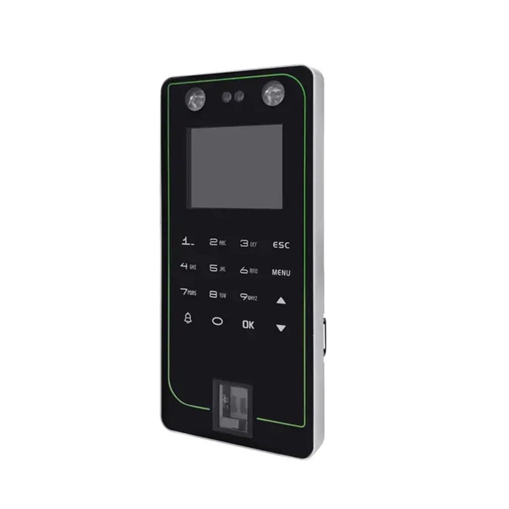 2.4Inch Dual Camera Face&Fingerprint F7Pro Time Attendance Machine and Access Control System for Small Business
