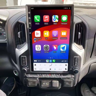 16.8Inch Touch Screen Android Car Radio for GMC Sierra Chevrolet Silverado 2019 2020 2021 2022 2023 Head Unit Wirless Carplay GPS Navigation Screen Upgrade Multimedia Player Android Auto (4+64GB)