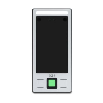 4.3-inch IPS Full-View High-Definition Screen Simple Fingerprint Dynamic Face Access Control Time and Attendance Machine ABS for Small Business