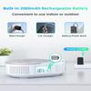 Portable CD Player with Speakers, FELEMAN Bluetooth CD Players for Home, Boombox CD Player for Car, Bluetooth Speaker Supports FM Radio/AUX/USB/Remote Control/Timer/Repeat view 3