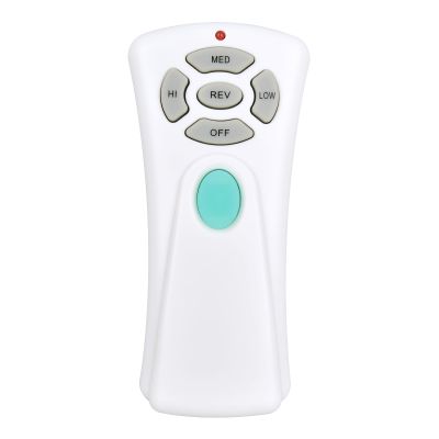PZL Replacement Ceiling Fan Remote Control fit for Hampton Bay CHQ7080T UC7080T with Reverse, Light Dimmer, 3 Speed Control
