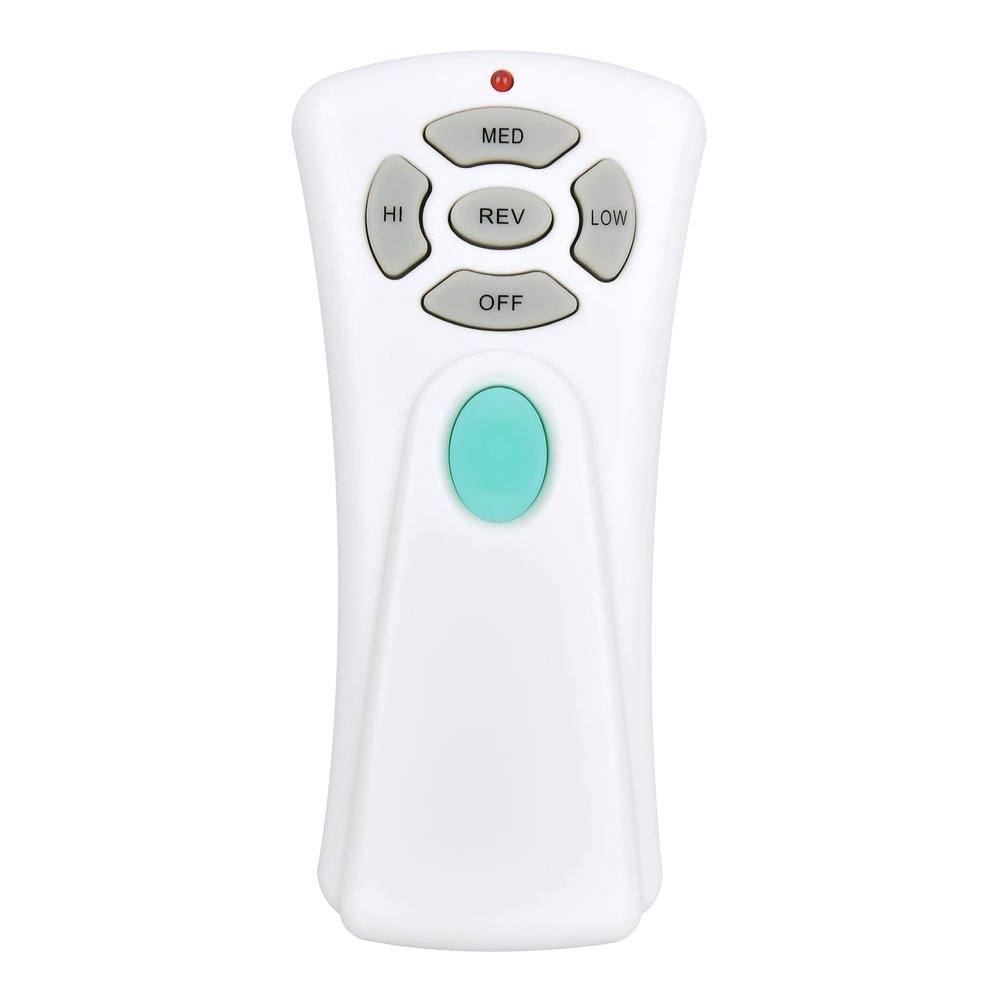 PZL Replacement Ceiling Fan Remote Control fit for Hampton Bay CHQ7080T UC7080T with Reverse, Light Dimmer, 3 Speed Control