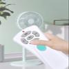 PZL Replacement Ceiling Fan Remote Control fit for Hampton Bay CHQ7080T UC7080T with Reverse, Light Dimmer, 3 Speed Control view 2