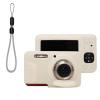 for Kodak PIXPRO FZ55 Silicone Case,Soft Skin Silicone Full Protective Case Cover with Kodak PIXPRO FZ55 Digital Camera with Keychain-Apricot view 1