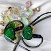 TANGZU Wan'er S.G II Emerald Dragon in Ear Monitor, Gaming IEM Earphones, HiFi Wired Earphones with 10mm PET Diaphragm Dynamic Driver, Flat 0.78mm 2-pin Tangle-Free Detachable Cable (3.5mm with Mic) view 4