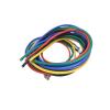 5 Colors 16-18-20-22-24-26-28-30 Gauge Silicone Wire Red Black Yellow Blue Green Stranded Tinned Copper Hookup Wire Kit(5M PER Color_20 AWG) view 1