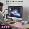 BEELINK EX Mate Mini-B 80Gbps Mac mini M4 Dock & Stand, Up to 8TB NVMe SSD Expansion, PD3.0 Port, SD4.0 Card Reader, 2.5G LAN, 2*USB-A 5Gbps for Laptops/Desktop PC/Mini PC view 4