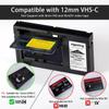 ottosing VHS-C Tape Cassette Adapter for Camcorders Motorized VHS-C to VHSC Ideal for VCR Player, Video Cassette Player and Tapes to Digital Converting view 2