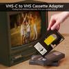 ottosing VHS-C Tape Cassette Adapter for Camcorders Motorized VHS-C to VHSC Ideal for VCR Player, Video Cassette Player and Tapes to Digital Converting view 4