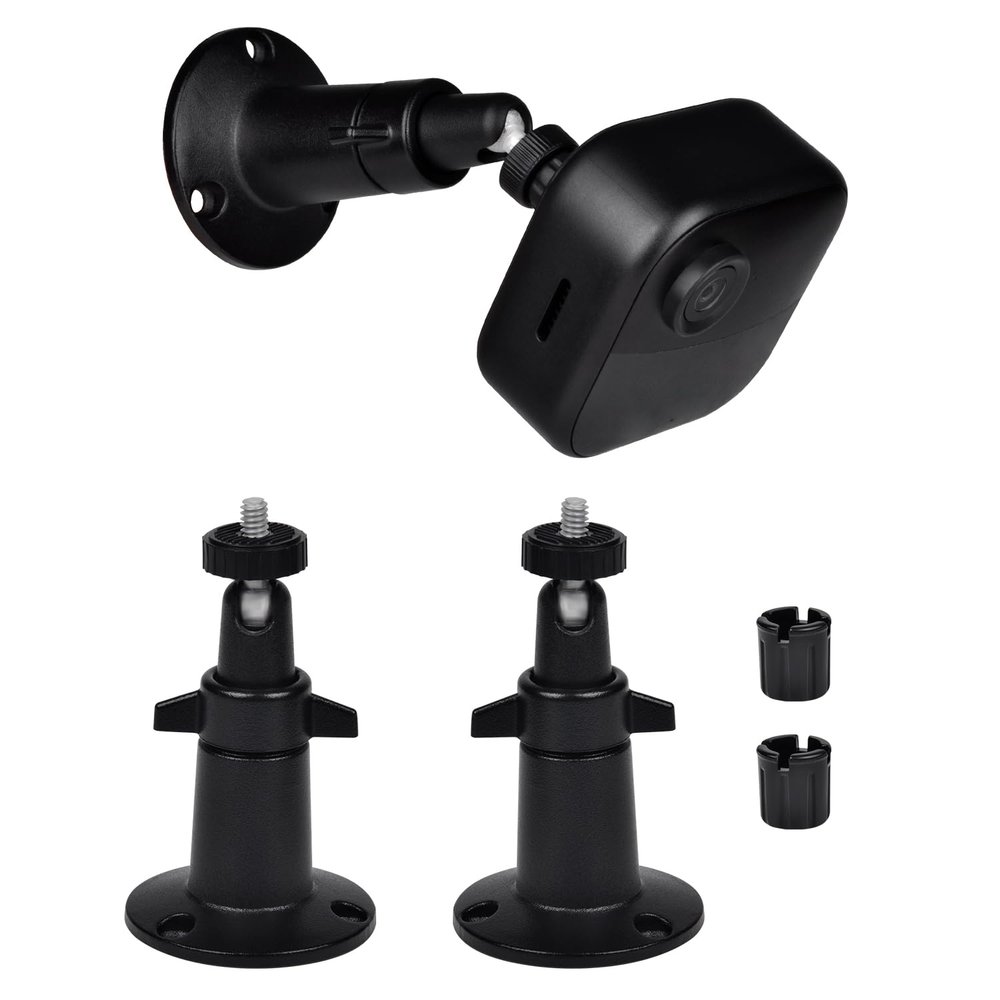 2Pack Wall Mount for All-New Blink Outdoor 4 (4th Gen) & (3rd Gen), Blink XT / XT2, Blink Mini, Adjustable Security Wall Mount for Your Blink Surveillance Camera - Black