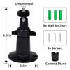 2Pack Wall Mount for All-New Blink Outdoor 4 (4th Gen) & (3rd Gen), Blink XT / XT2, Blink Mini, Adjustable Security Wall Mount for Your Blink Surveillance Camera - Black view 3