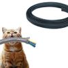 Hegebeck Expandable Braided Cable Sleeving 16.4ft Length - 0.55inch Width, PET Flexible Mesh Protective Sleeves for Tube,Wires,USB Cable,Audio Power Cord,Pets Cats Dogs Chew,Black 1pc view 1
