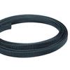 Hegebeck Expandable Braided Cable Sleeving 16.4ft Length - 0.55inch Width, PET Flexible Mesh Protective Sleeves for Tube,Wires,USB Cable,Audio Power Cord,Pets Cats Dogs Chew,Black 1pc view 2