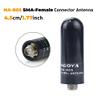 2-Pack NA-805 Universal Walkie Talkie Short Antenna VHF/UHF 136/430/1200MHz SMA-Female Antenna for Kenwood HYT Linton PUXING QUANSHENG Two Way Radio view 4