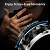 Velytycheon Smart Ring with Spinner Stress Relief,Fitness & Wellness Tracker with Heart Rate,Sleep Tracking,Steps,5ATM Waterproof, No Subscription (12) view 2