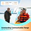 Retevis EZTalk 4S IP68 Waterproof Walkie Talkies, GMRS Long Range Emergency, 2000mAH Rechargeable Two Way Radio, Weather Alerts, Heavy Duty Two Way Radio with Type-C Charge Dock view 3