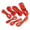 10Meters/Lot Red Black Heat-Resistant Soft Electrical Silicone Wire Cable 8 10 12 14 16 18 20 22 24 26 28 30 AWG(10M Red,8AWG) view 3