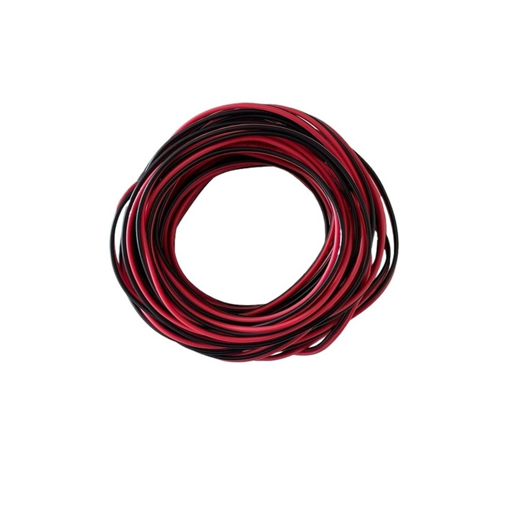 1-100M UL2468 PVC 2-Pin Cable 16/18/20/22/24/26/28/30 AWG Tinned Copper Insulated Extension Cord for Light Bulbs Lighting Automo(100M,30AWG)