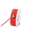 16/17/18/20/22/24/26/28/30 AWG Cable Soft Tinned Copper High Temperature Resistant Silicone Cable with Spool for Electrical/Car(Blue,26 AWG-10m 1roll) view 3