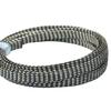 Hegebeck Expandable Braided Cable Sleeving 3.3ft Length - 0.32inch Width, PET Flexible Mesh Protective Sleeves for Tube,Wires,USB Cable,Audio Power Cord,Pets Cats Dogs Chew,Black-Gold-bs 1pc view 2