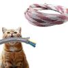 Hegebeck Expandable Braided Cable Sleeving 9.9ft Length - 0.32inch Width, PET Flexible Mesh Protective Sleeves for Tube,Wires,USB Cable,Audio Power Cord,Pets Cats Dogs Chew,Black-White-Pink 1pc view 1