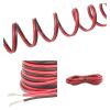 2-pin red and Black PVC or Silicone Extension Cable 28awg 26awg 24awg 22awg 20awg 18awg 16awg Tinned Copper Domestic Wire(2Pin Silicone,6M-19.6FT_18 AWG) view 4