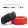 1-10M Solar Panel Extension Cable 16 10 6 4 2.5 1.5 mm 6/8/10/12/14/15/16AWG Black and Red with Solar PV Wire Connector(Red Single Root,8M_16 AWG-1.5MM2) view 3