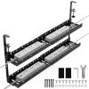 31Inch Extendable Under Desk Cable Management Tray, Metal Cable Management Tray Under Desk Cord Management with Clamp, Extendable Power Strip Cord Holder for Wire Cable Management view 1