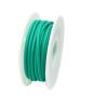 16/17/18/20/22/24/26/28/30 AWG Cable Soft Tinned Copper High Temperature Resistant Silicone Cable with Spool for Electrical/Car(Green,20 AWG-10m 1roll) view 2