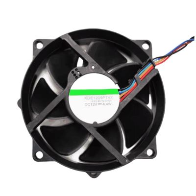 WENBIXIA Round Cooling Fan KDE1209PTVX 4.4W 4 Pin DC 12V
