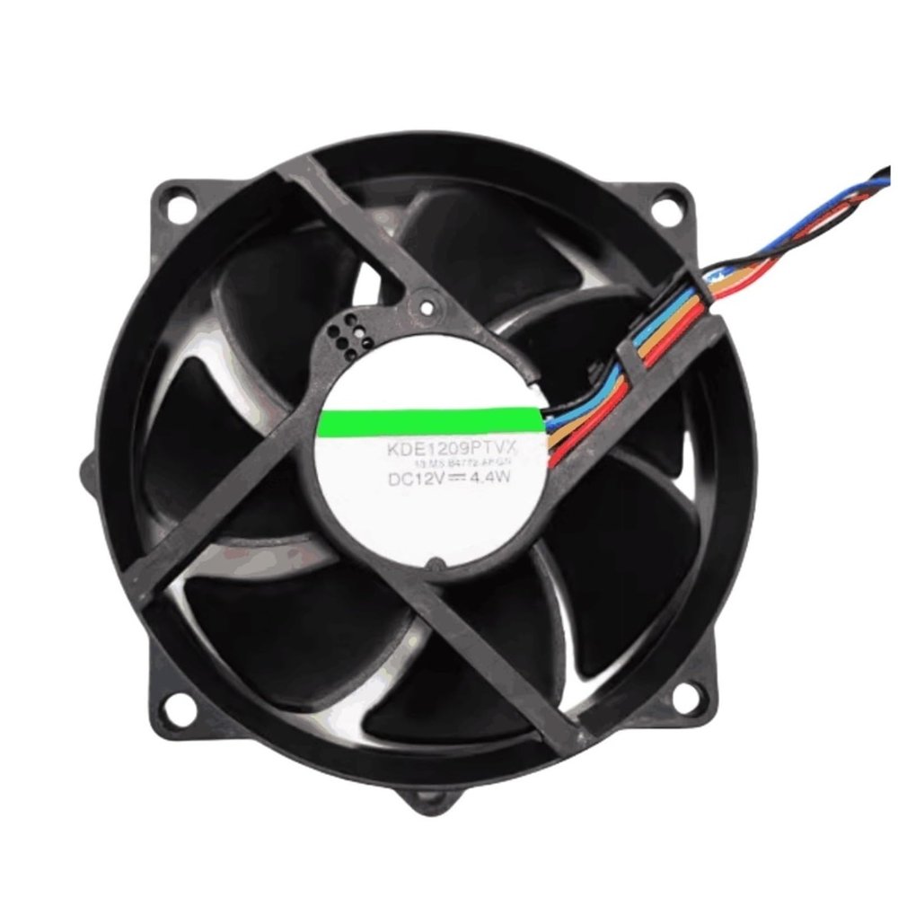 WENBIXIA Round Cooling Fan KDE1209PTVX 4.4W 4 Pin DC 12V