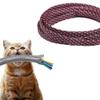 Hegebeck Expandable Braided Cable Sleeving 32.8ft Length - 0.71inch Width, PET Flexible Mesh Protective Sleeves for Tube,Wires,USB Cable,Audio Power Cord,Pets Cats Dogs Chew,Black-red 1pc view 1