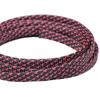Hegebeck Expandable Braided Cable Sleeving 32.8ft Length - 0.71inch Width, PET Flexible Mesh Protective Sleeves for Tube,Wires,USB Cable,Audio Power Cord,Pets Cats Dogs Chew,Black-red 1pc view 2