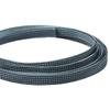 Hegebeck Expandable Braided Cable Sleeving 16.4ft Length - 0.32inch Width, PET Flexible Mesh Protective Sleeves for Tube,Wires,USB Cable,Audio Power Cord,Pets Cats Dogs Chew,Light-Black 1pc view 2