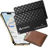 [Apple MFi Certified] 2025 Smart Tracker Card for Wallet, Works with Apple Find My App, Bluetooth Item Locator & Key Finder for Luggage, Bags, 2Pack(iOS Only) view 1