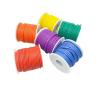 Silicone Wire Cable 30awg 28 26 24 22 20awg 18awg 16awg Tinned Copper Flexible DIY Connecting Wire for Automotive, Home and Powe(Red,16 AWG-15m) view 1
