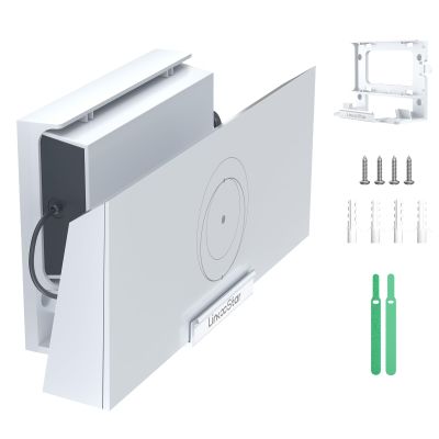Star-Link Gen 3 Router Mount, All-in-One Star Link Standard V3 Router Wall Mounting for Starlink V3 Mesh Router & Gen3 Power Supply, Space-Saving Bracket Mount Kit- LM-3C