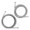ASTROSYNC Equalizer Cables Fit for Rotary Lift Models SPOA9-100 SPOA9-200 SPOA9-300 SPOA9-400, 30' 2-3/4" Length 1/4 Diameter Set of 2 Galvanized Steel Cables Replace BH-7500-41 N33 view 1