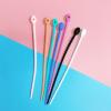 10 Pcs Silicone Zip Ties Bag Clip, Cable Straps, 8 Inch Reusable Rubber Twist Straps, All-Purpose Ties, Silicone Cord, Household Snake Holder for Seal Plastic Bags Wires and Cables view 3