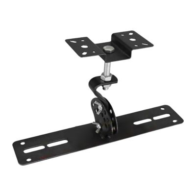 AsrMyjcx Wall Mount Speaker Mount Bracket Easy Installation Practical Heavy Duty KTV Audio Shelf Speaker Holder for Hotel Home Theater, 34x6.5x20.3cm