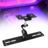 AsrMyjcx Wall Mount Speaker Mount Bracket Easy Installation Practical Heavy Duty KTV Audio Shelf Speaker Holder for Hotel Home Theater, 34x6.5x20.3cm view 3