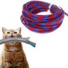 Hegebeck Expandable Braided Cable Sleeving 9.9ft Length - 0.12inch Width, PET Flexible Mesh Protective Sleeves for Tube,Wires,USB Cable,Audio Power Cord,Pets Cats Dogs Chew,Blue-red 1pc view 1
