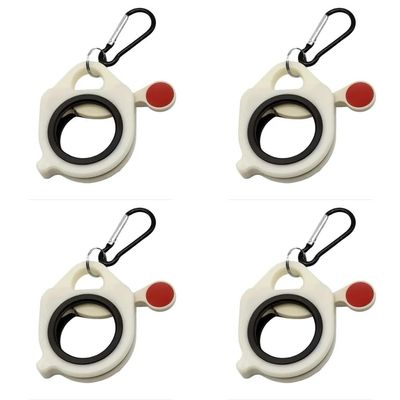 1-10PCS Cable Tie Organizer Portable Cable Holder Storage Tool.(4PCS)