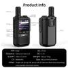 KSUN 4G Network Nationwide POC Radio with 1 Year Pre-Paid Sim Cards Walkie Talkies Long Range 5000 Miles for Outdoor Hiking Camping CT101 (2 Pack) view 2