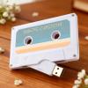 JBOS 50 Pack Custom USB Flash Drive 32GB USB 2.0 Cassette Tape Retro Personalized Thumb Drives, Customizable Memory Sticks for Branding, Corporate Events & Music Presents view 3
